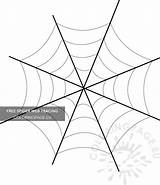 Tracing Insect Cobweb Coloringpage sketch template