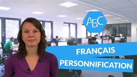 cours de francais eme la personnification youtube