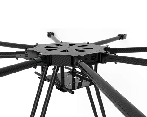 diy octocopter frame diy   mm  rotor carbon fiber folding frame octocopter