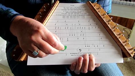 dixie played   zither lap harp sheet   youtube