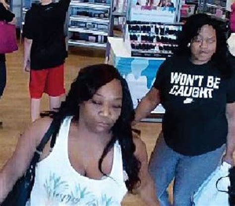 shoplifting suspect wore won t be caught top… she s still not been
