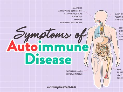 symptoms  autoimmune disease  paleo mom
