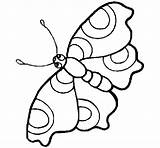 Butterfly Coloring Coloringcrew sketch template