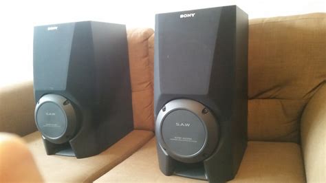 sony ss xbav great speakers pair superb sound bass    norwich norfolk gumtree