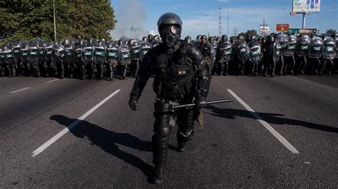 riot control  protest  argentina april