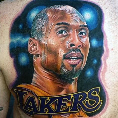 30 Kobe Bryant Tattoo Designs For Men Basketball Ink Ideas