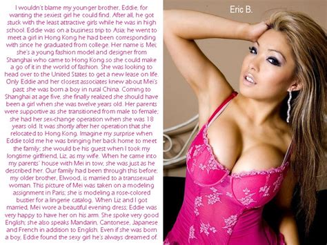 Eric S Transgender Captions Eddie S Sexy Girl Mei