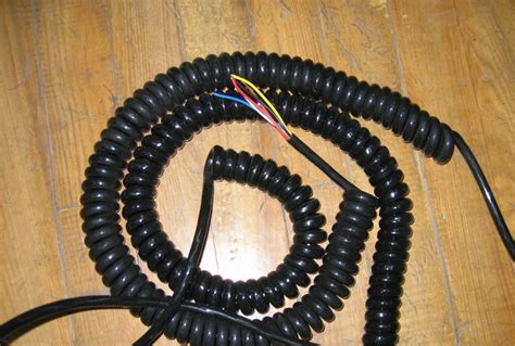 wire spiral cord china spiral cord  pu coil cord