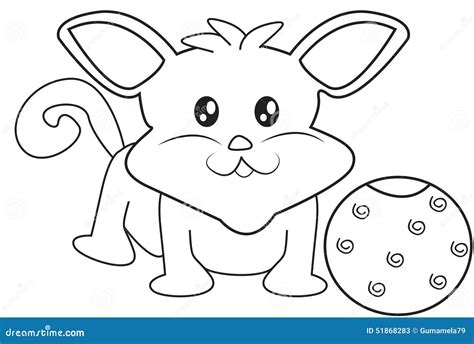 animal pet coloring page stock illustration illustration  characters