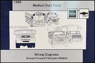gmcchevy medium truck wiring diagram manual original