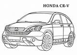 Honda Coloring Pages Car Colouring Cars Color Rover Kids Printable Print Crv Boys Drawing Land Odyssey Cr Royce Rolls Getdrawings sketch template