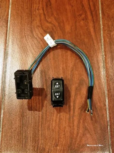 mercedes  power antenna dash switch  pigtail connector   te  picclick