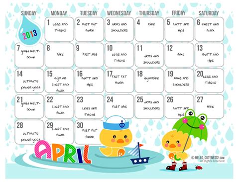 customize cute calendars  microsoft publisher cute