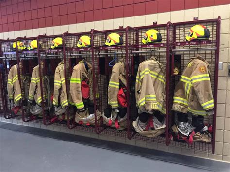 firefighter turnout gear lockers wall mount station lockers geargrid