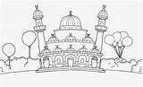 Cami Camis Pdf Mosque sketch template