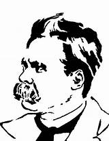 Nietzsche Friedrich Cerca sketch template