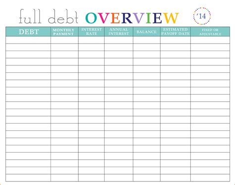 excel template credit card payoff  credit card debt payoff