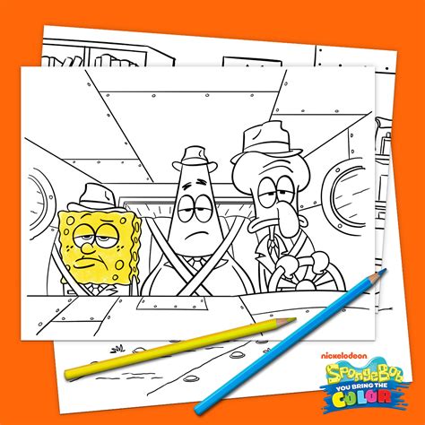 free spongebob coloring pages and activities