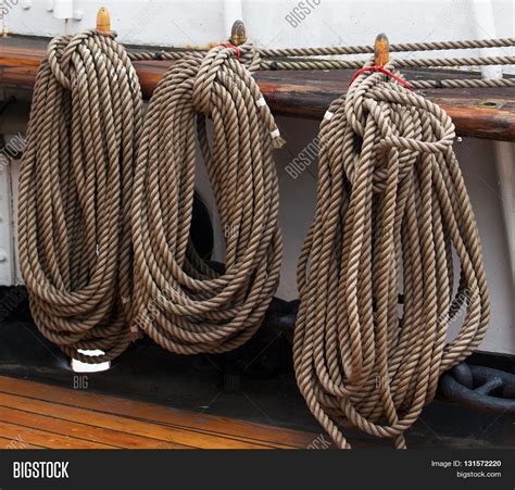 coils rope hanging  image photo  trial bigstock