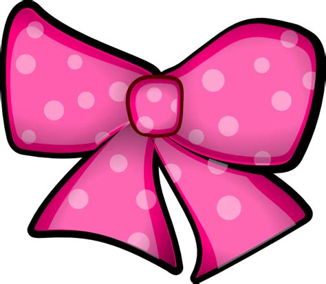 pink baby bow clip art clipart