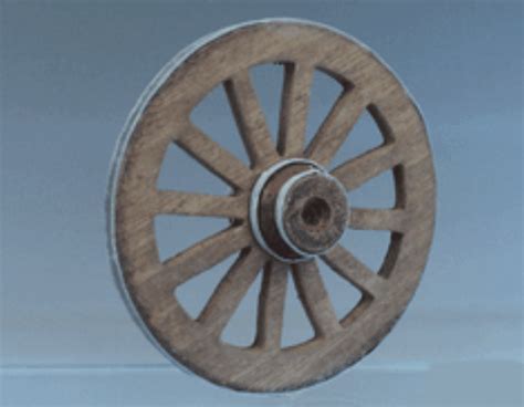 roue en bois vieilli  modeles