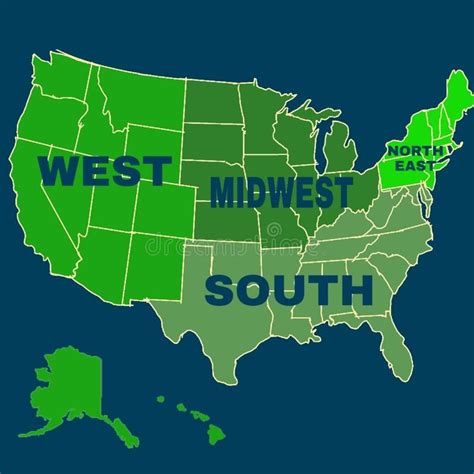 united states map north south east west allyce maitilde