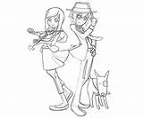 Rhythm Thief Phantom Coloring Doggie Pages Couple Another sketch template