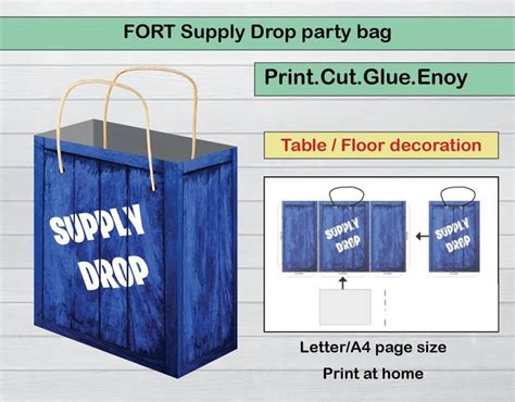 fortnite gift bag  birthday parties   party bag drop