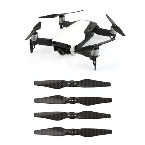 buy  pairsset full carbon fiber propellers  dji mavic air drone parts