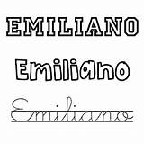 Emiliano Nombre Aunque Tranquilo Falta Agradable Etrusco Guiainfantil sketch template