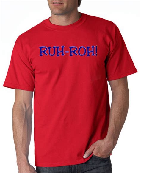 ruh roh t shirt movie cool scooby doo 5 colors s 3xl ebay