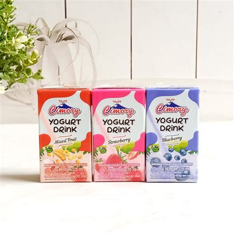jual cimory yogurt drink ml starwberrymixed fruitblueberry shopee indonesia