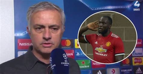 Watch Mourinho Explains Strange Lukaku Penalty Situation Balls Ie