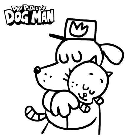 dogman coloring pages   coloringfoldercom kid coloring page