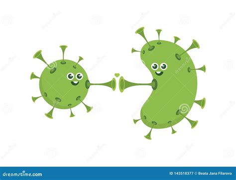 funny cell cartoon character stock vector illustration  immunology comic