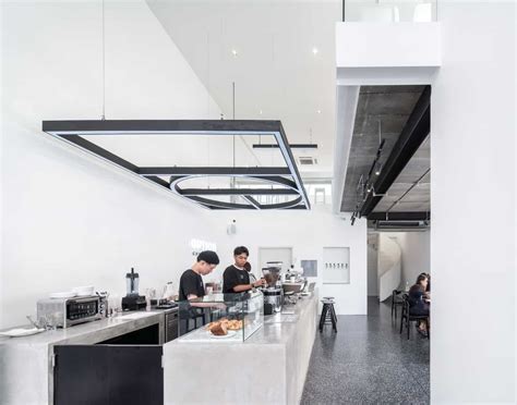 option coffee bar created  touch architect       small urban space