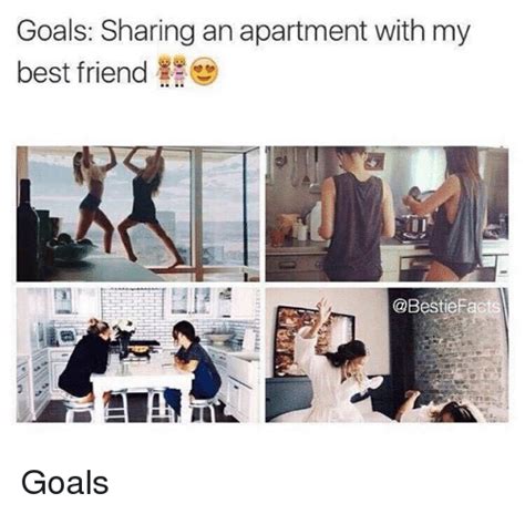Goals Sharing An Apartment With My Best Friend Facts Goals