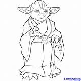 Yoda Wars Coloring Star Pages sketch template