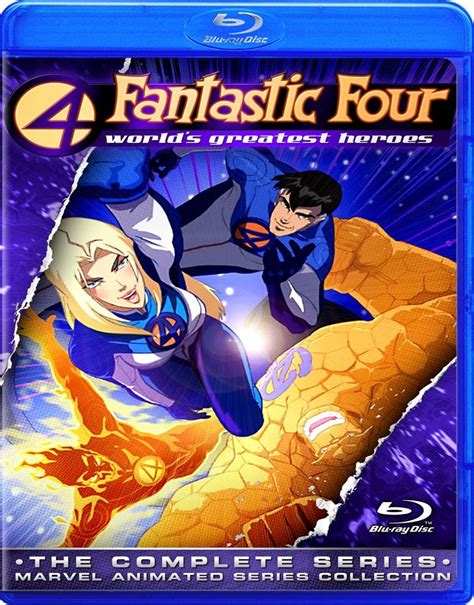 Fantastic Four World S Greatest Heroes On Blu Ray