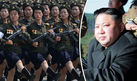 north korea leader kim jong un would unleash 500 000 strong army of female soldiers world