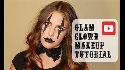 Glam Clown Makeup Look Youtube