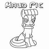 Coloring Pages Pony Little Maud Pie Color Mlp Toddler Will sketch template
