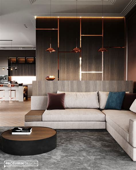 elegant modern interior design  behance living room design modern