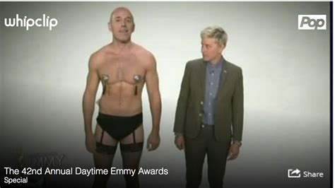 Daytime Emmys Matt Lauer Strips Down Says He Ll Donate 1 000 To