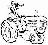 Farmer Tracteur Amis Colouring Agricole Danieguto Dementia Familycrafts sketch template