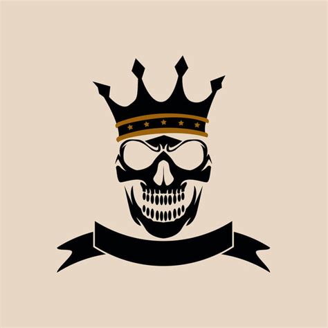skulls clipart png images skull logo design template symbol emblem