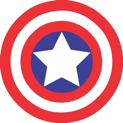 Captain America Logo Captain America Birthday Superhero