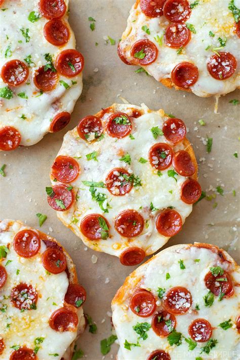 5 Ingredient Pizza Bagel Bites Life Made Simple