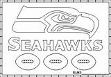 Seahawks Seattle Coloring Pages Logo Printable Football Seahawk Kids Template Hawks Sea Drawing Search Print Iogo Helment Nfl Seatle Improve sketch template