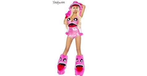 Pink Monster Sexy Halloween Costumes Gone Wrong